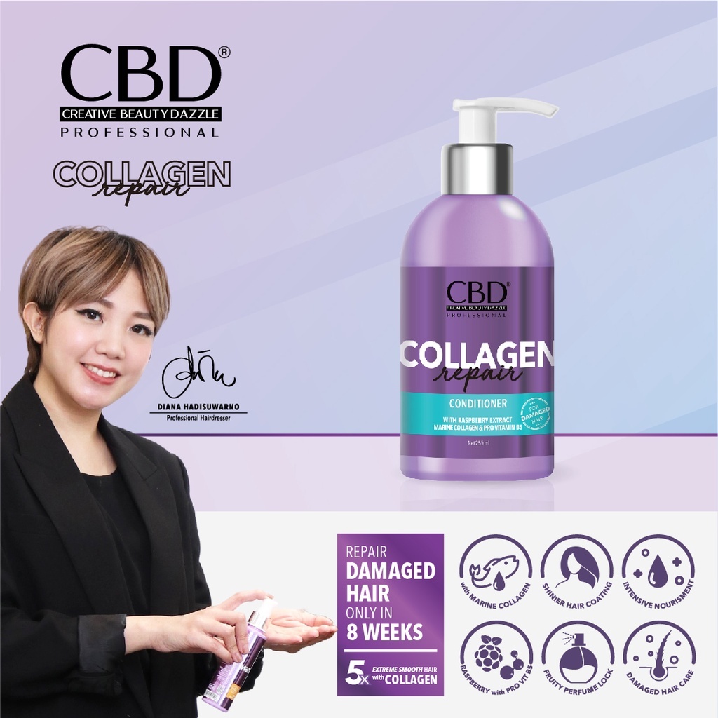 CBD Collagen Repair Conditioner