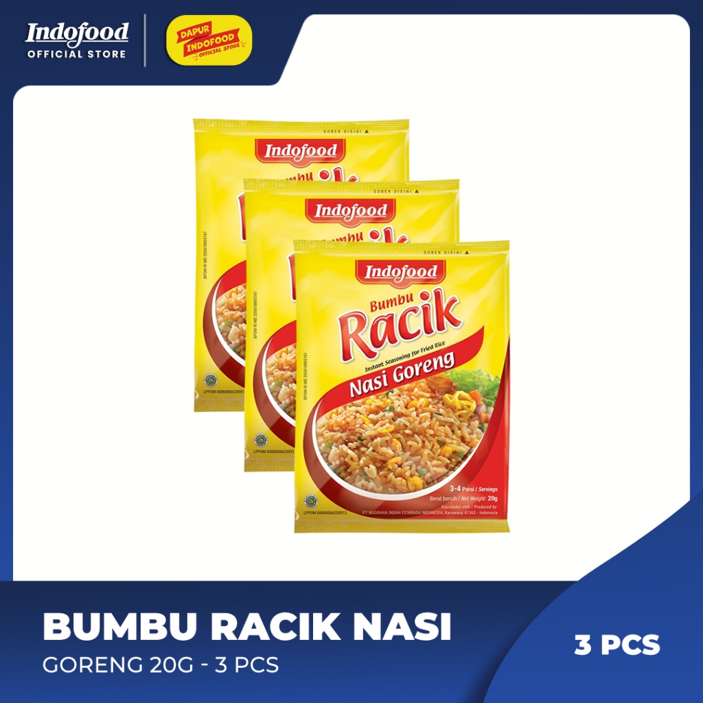 

Bumbu Racik Nasi Goreng 20g - 3 pcs