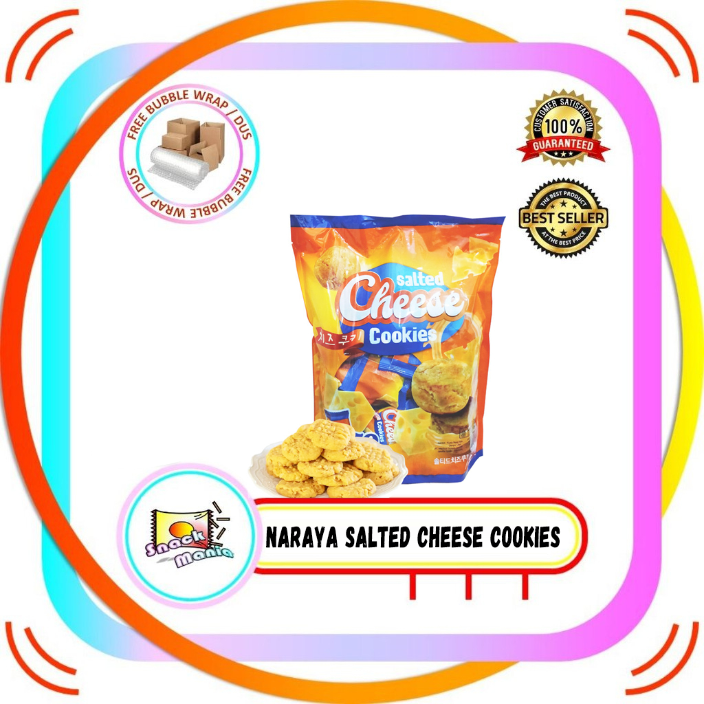 

Naraya Salted Cheese Cookies 700 gr Biskuit Keju Asin
