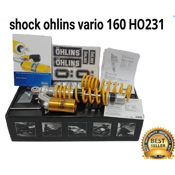 SHOCK SHOCKBREAKER OHLINS HO 231 VARIO 160 STYLO VARIO160 100% ORIGINAL GARANSI RESMI OHLINS INDONES