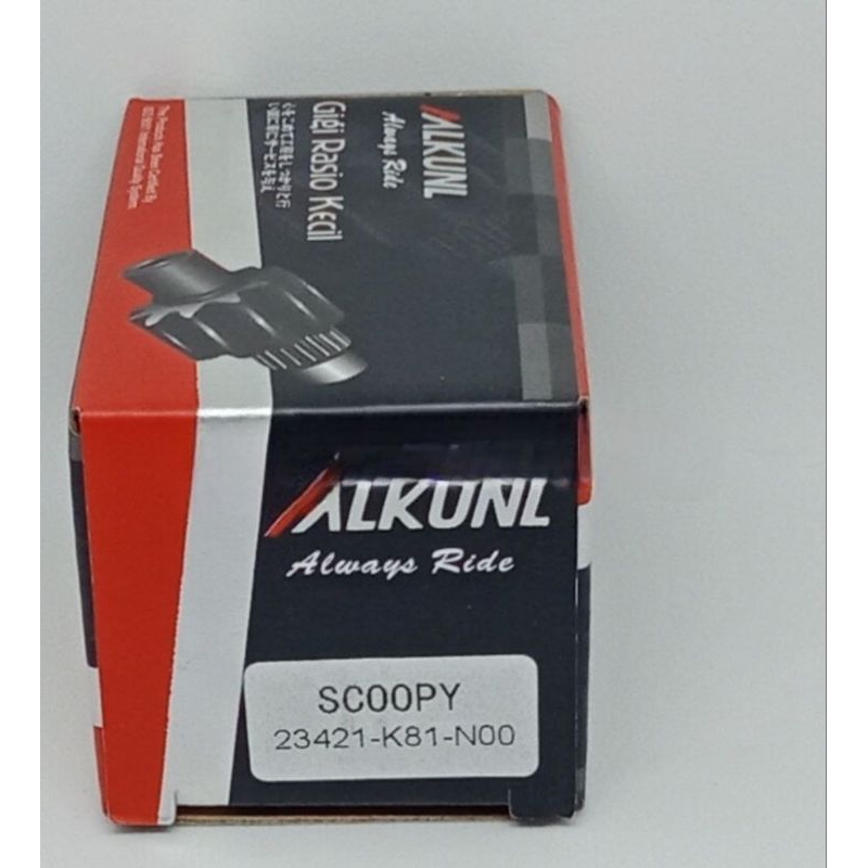 Gigi Rasio Kecil Scoopy Esp, Beat Esp 12T Mlkunl