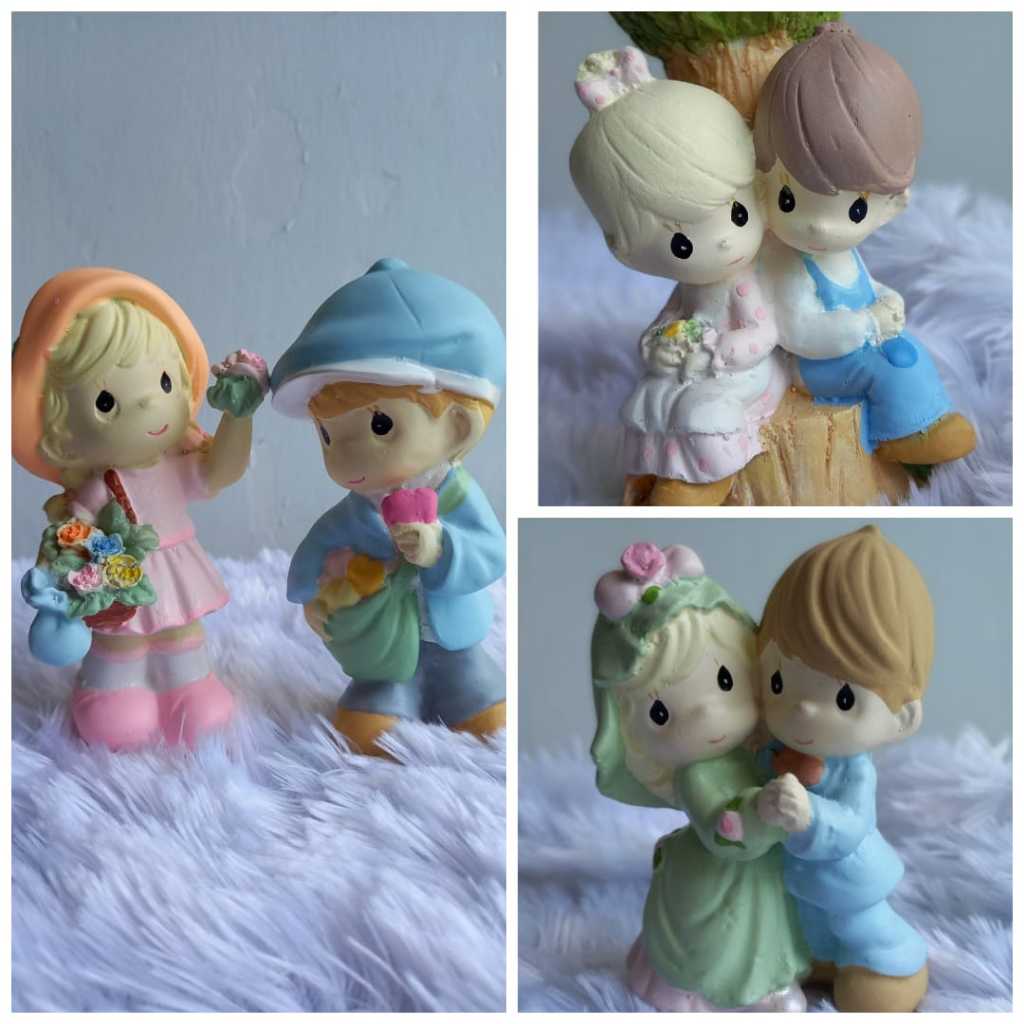 Topper Hiasan Cake Kue Ulang Tahun Boneka Patung Koleksi Dekorasi Boy Girl Putri Pangeran Pengantin 