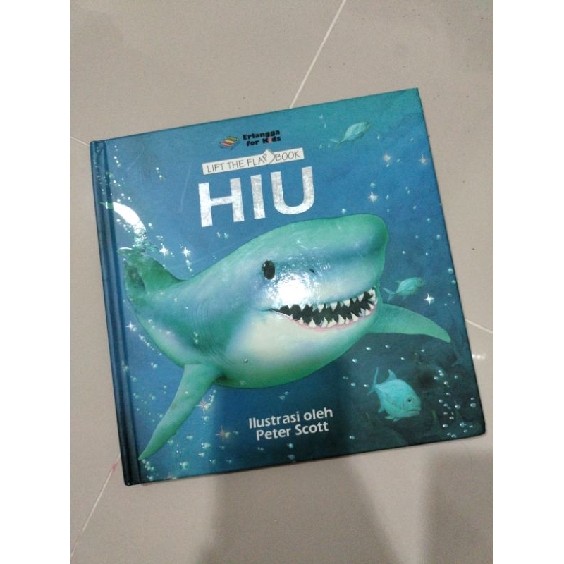 Erlangga for Kids - Lift the flap book HIU / flip book
