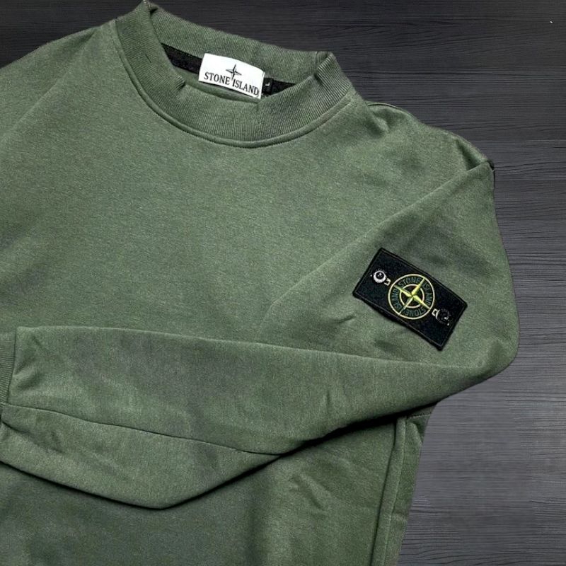 crewneck stone island sweater stone island