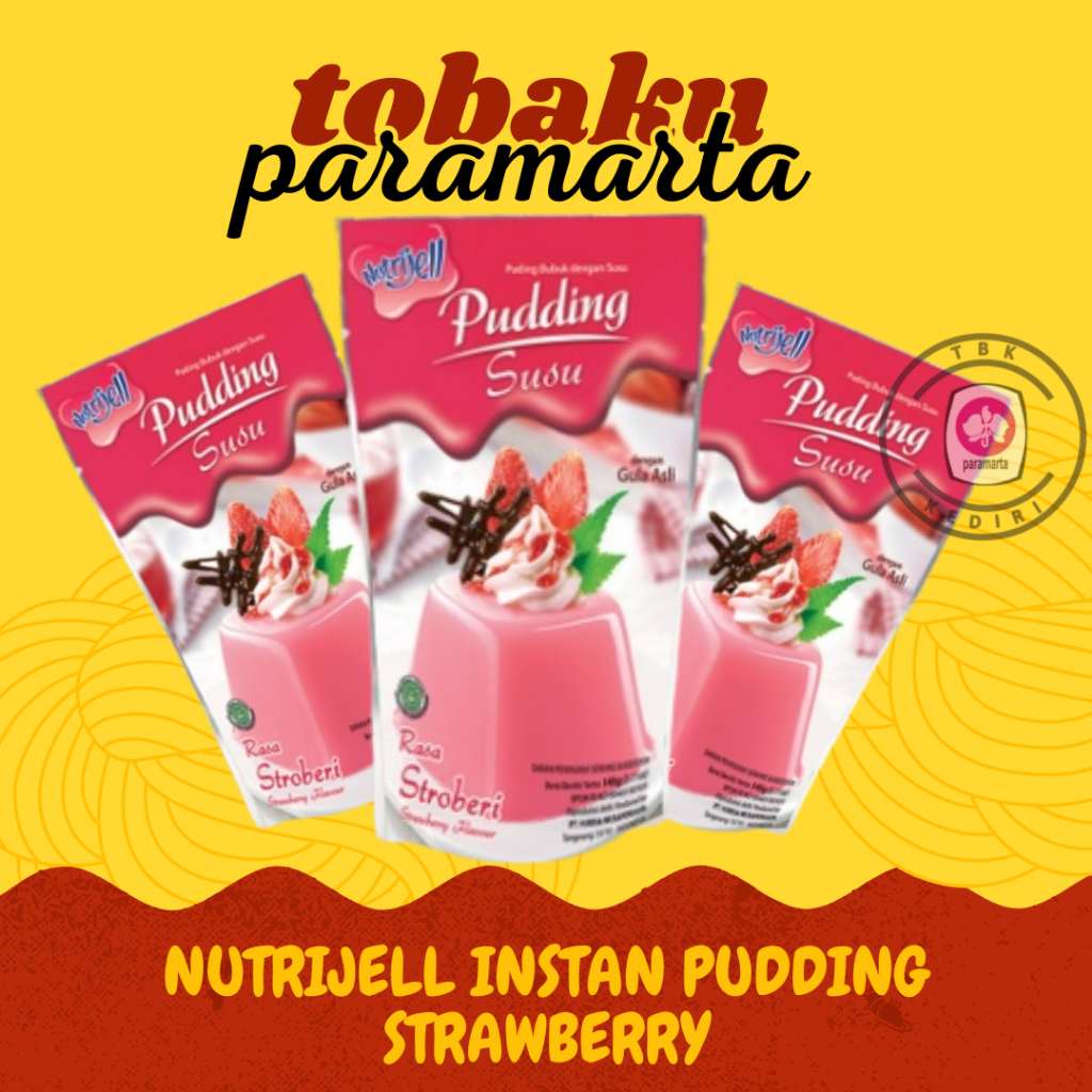 

NUTRIJELL SUSU PUDDING INSTAN 100 GRAM / BUBUK INSTAN PUDDING NUTRIJELL SUSU