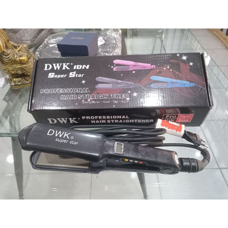 Catokan Rambut DWK D-1388 / Catok Pelurus / Keriting Rambut