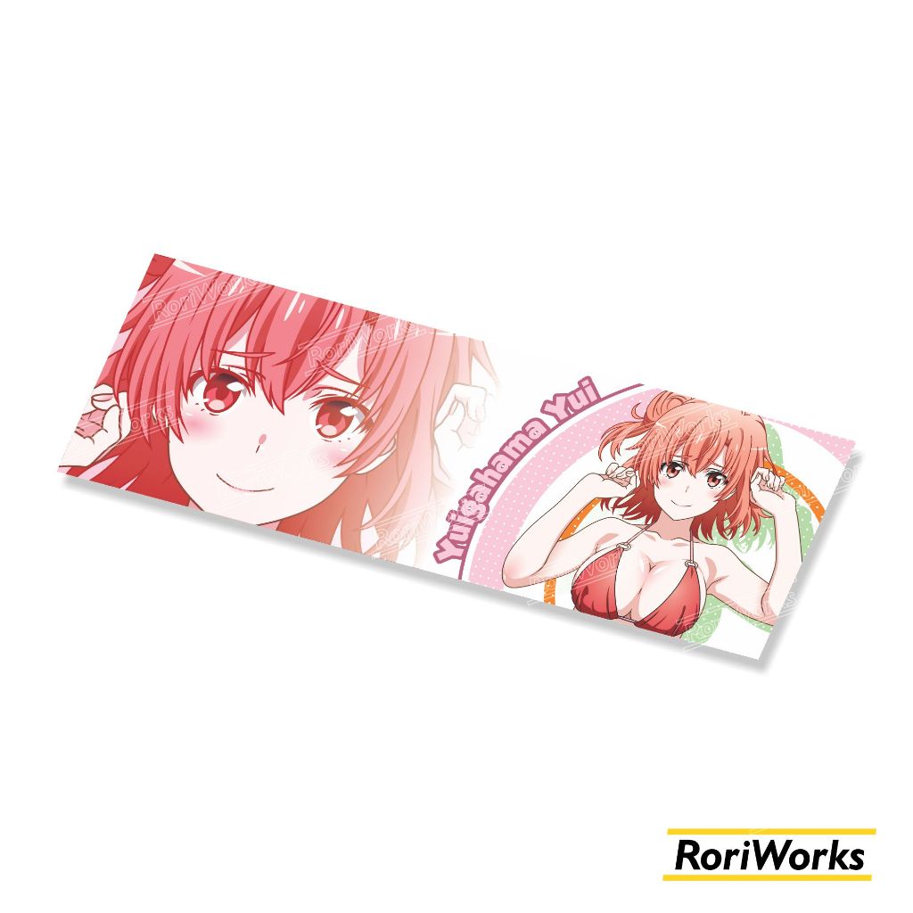 Stiker Slap - Yuigahama Yui (Swimsuit) | Oregairu | SNAFU Summer