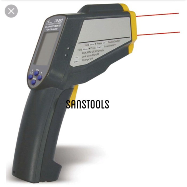 

Lutron TM969 dual beam laser infrared thermometer gun thermogun TM-969 Limited