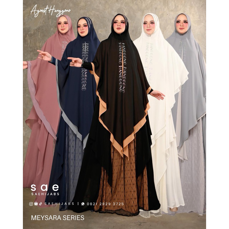 MEYSARA SET KHIMAR BY AGOEST HANGGONO AJ