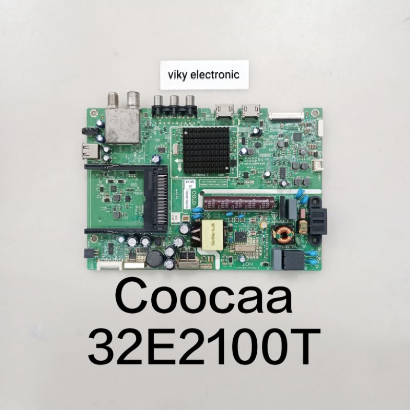 COOCAA 32E2100T mainboard mb mobo modul mesin tv COOCAA 32E2100T