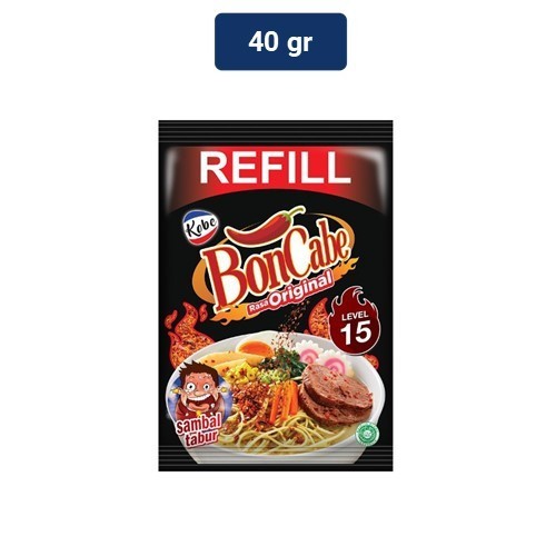 

Kobe Bon cabe Sambal Tabur Original Level 15 Refill