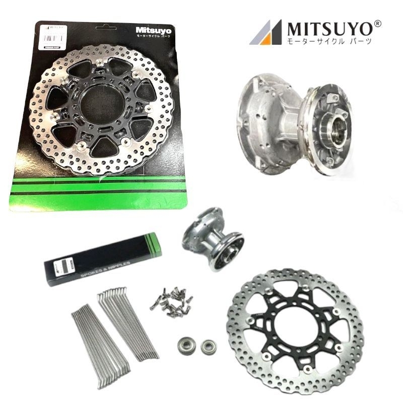 Tromol Depan KLX Dtracker Set Piringan Cakram