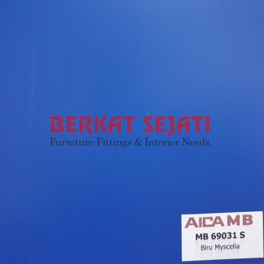 AICA HPL AICA MB 69031 S - BIRU MYSCELIA BLUE - SOLID