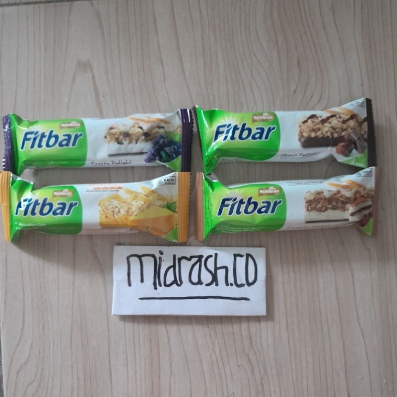 

FITBAR SNACK SEHAT UNTUK DIET RENDAH KALORI 20gr ALL VARIAN