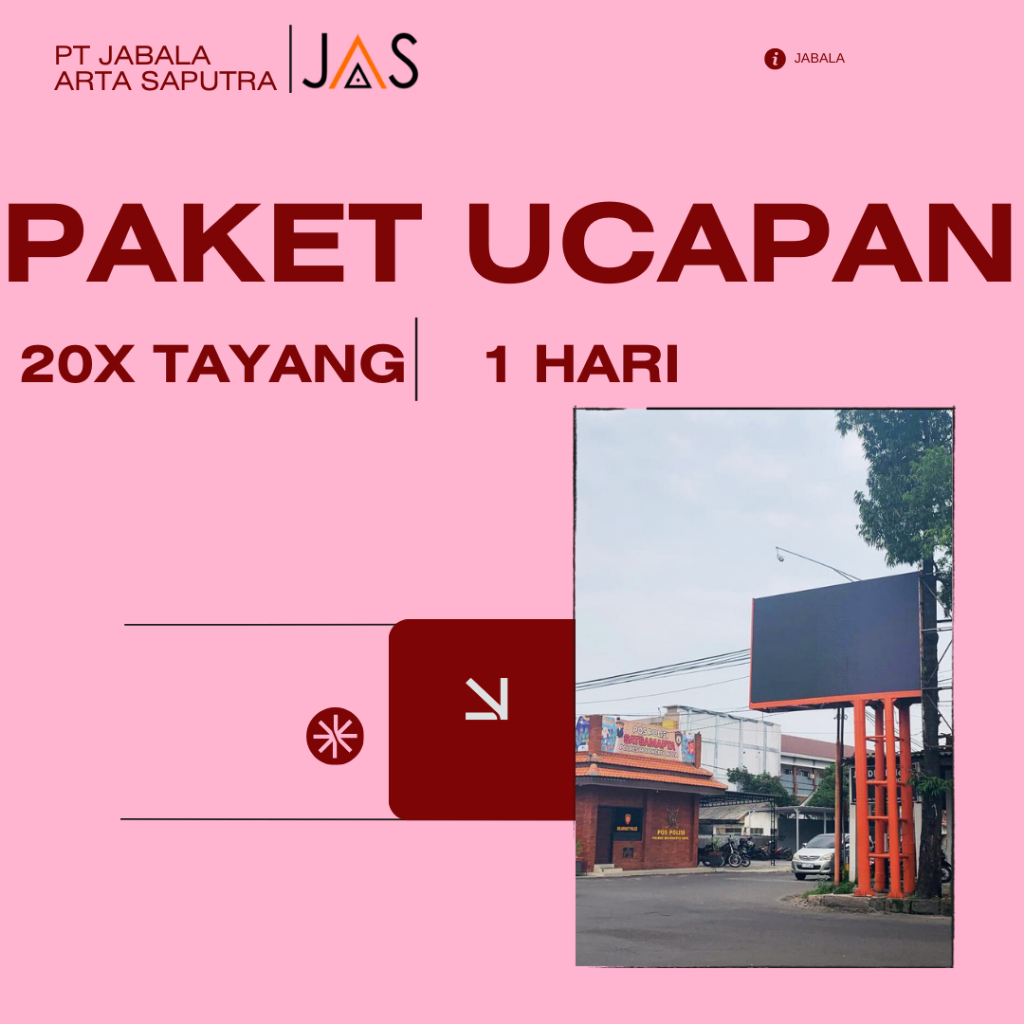 Paket Ucapan Videotron Mojokerto