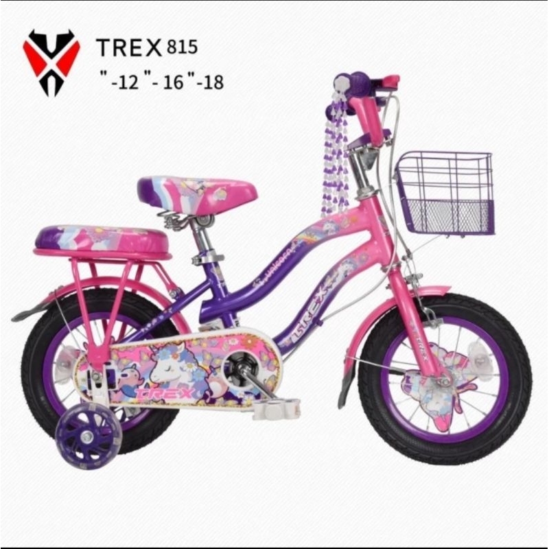 Sepeda Anak mini Trex Unicorn 12Inch
