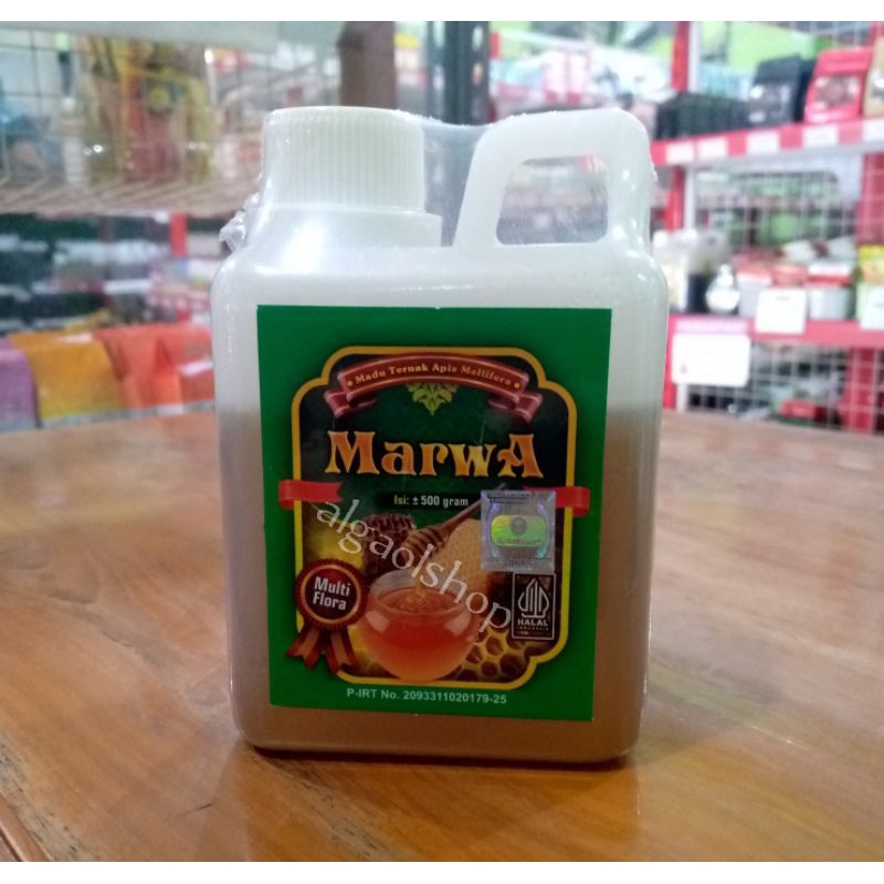 

Madu Marwa Multiflora 0.5kg Al-Ghuroba