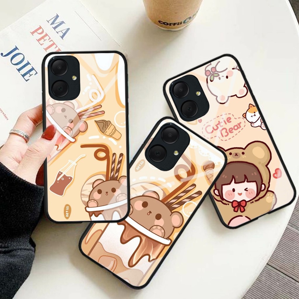 Softcase kaca Samsung A05 A05s - kesing hp Samsung A05 A05s - Case Samsung A05 A05s - Case Cantik Sa