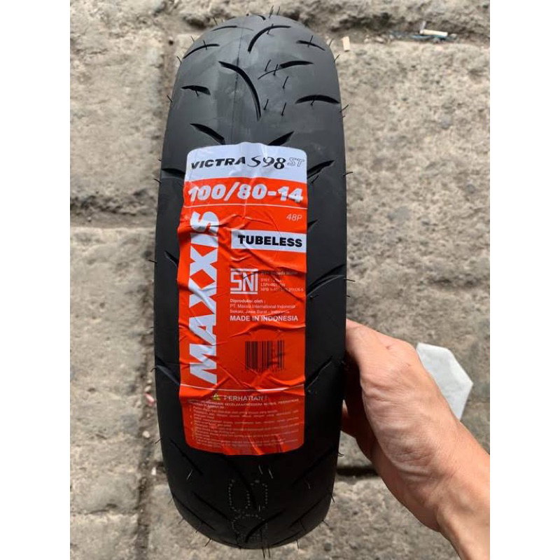 Maxxis Victra 100/80-14 free pentil