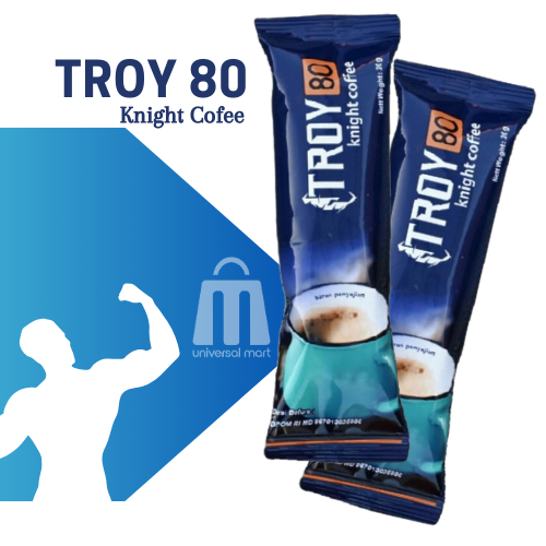 

Kopi troy 80 asli 100% Troy 80 Knight Coffee BPOM bebas BKO (bahan kimia obat)