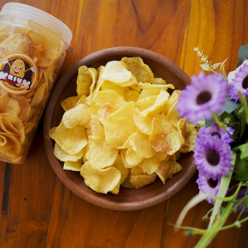 

kripik kentang/ 100%kentang asli/800 ml