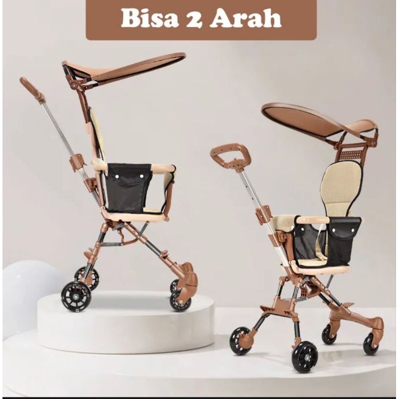 Promo Stroller Magic bayi murah kereta bayi dorong roda empat/perlengkapan bayi traveling Termurah