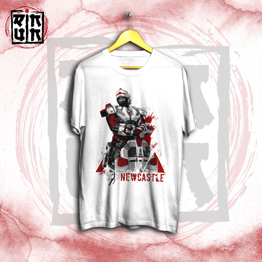 Tshirt Kaos Distro Newcastle Apex Legends Character