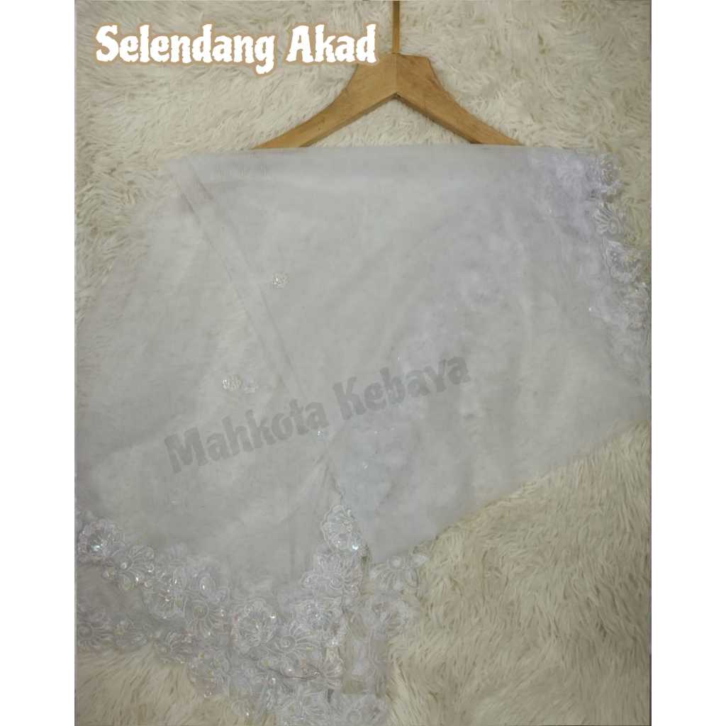 KERUDUNG PENGANTIN VEIL || SLAYER PENGANTIN SELENDANG PENGANTIN HIJAP PENGANTIN PAYET