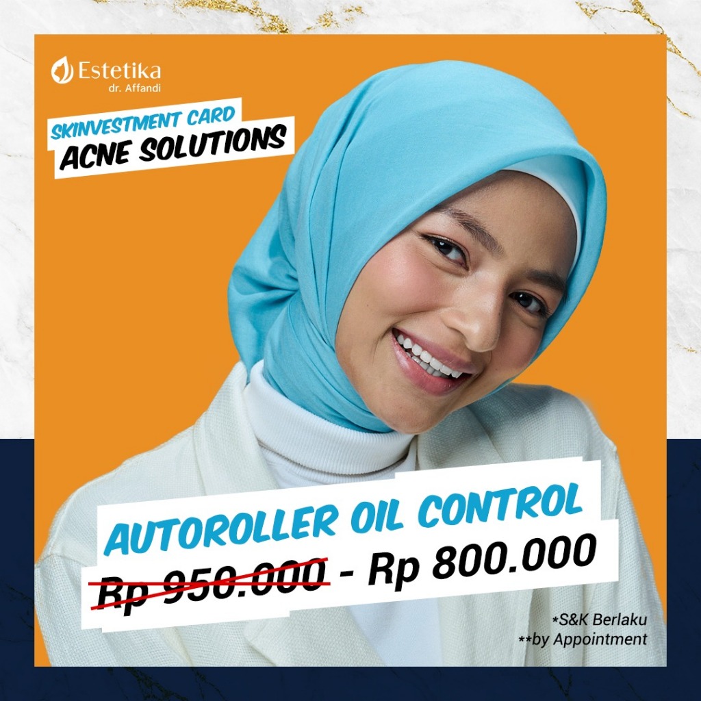 Skinvestment Card Autoroller Oil Control - Estetika dr. Affandi