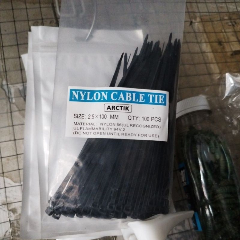 KABEL TIS TIES CABLE TIES TALI KREK TALI SUNGUT