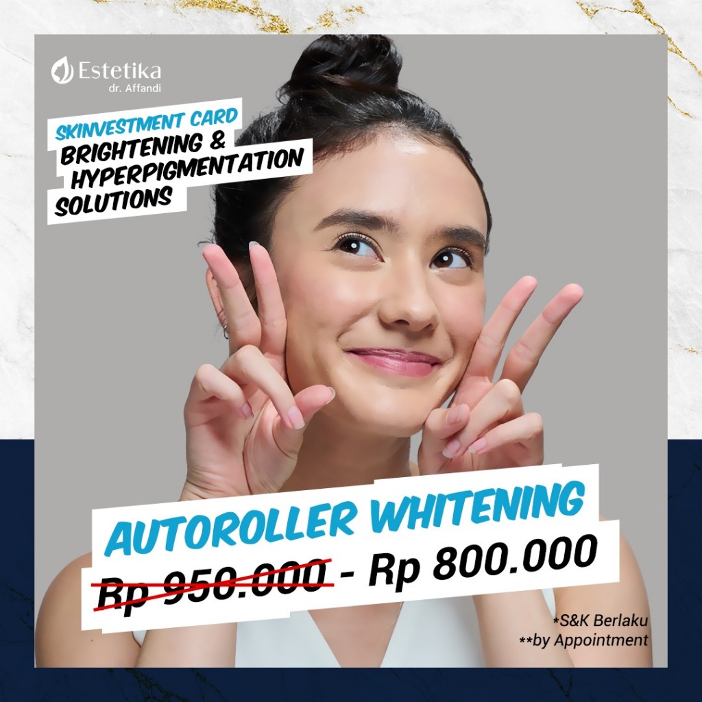 Skinvestment Card Autoroller Whitening - Estetika dr. Affandi