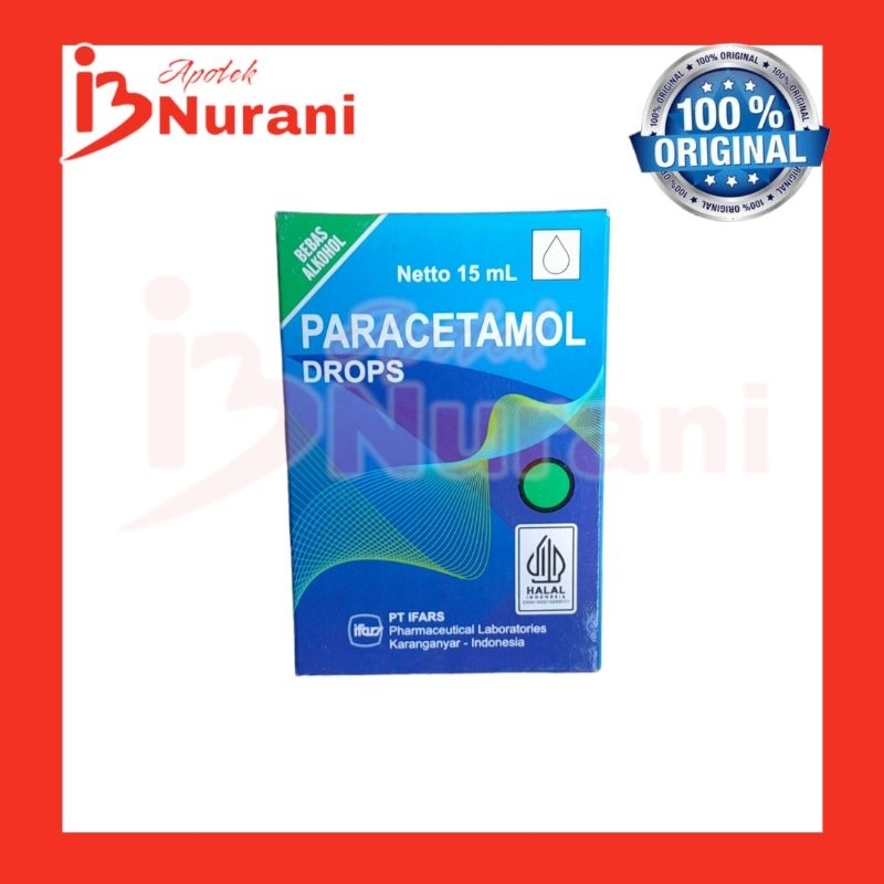 PARACETAMOL DROPS 15 ML obat demam bayi