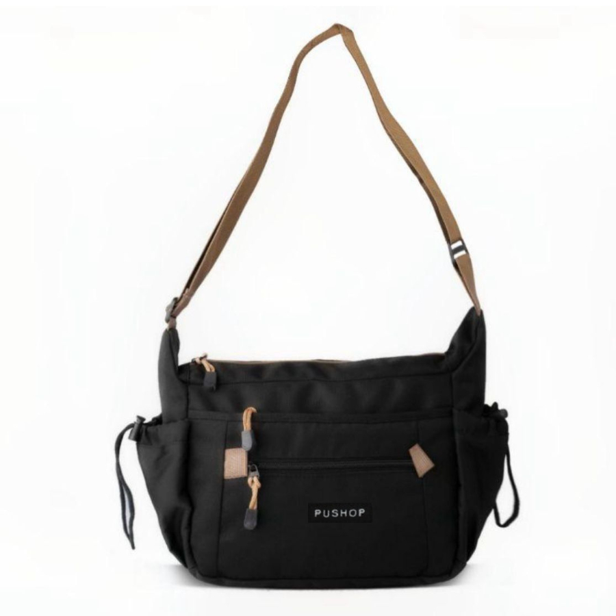 Tas Selempang Pria Dewasa Korean Style Samping Untuk Hp Slempamg Murah Chest Bag Pinggang Cuci Gudan