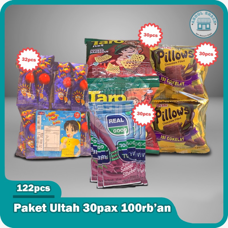 

Paket Snack Ulang Tahun Hampers 30 Pack 100rban