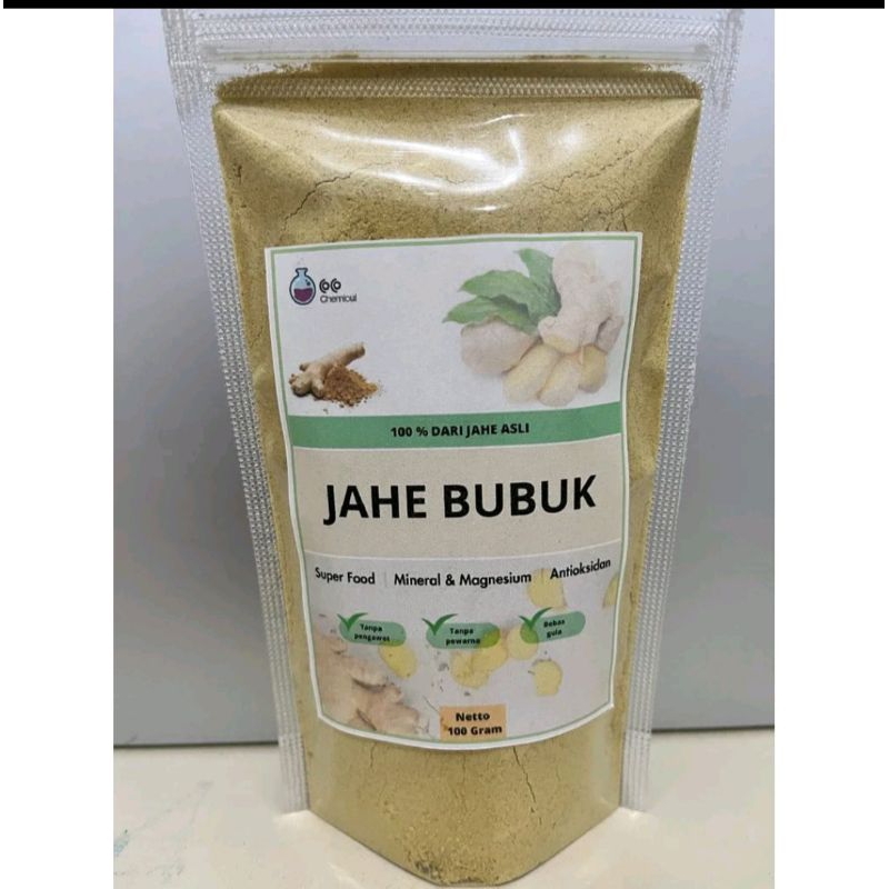 

Jahe Bubuk bahan murni 100℅ premium 100gr