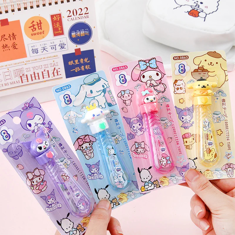 

Tip Ex Kertas Sanryo Zanrio / Correction Tape (Cinnamoroll, Kuromi, Melody, Pompom)