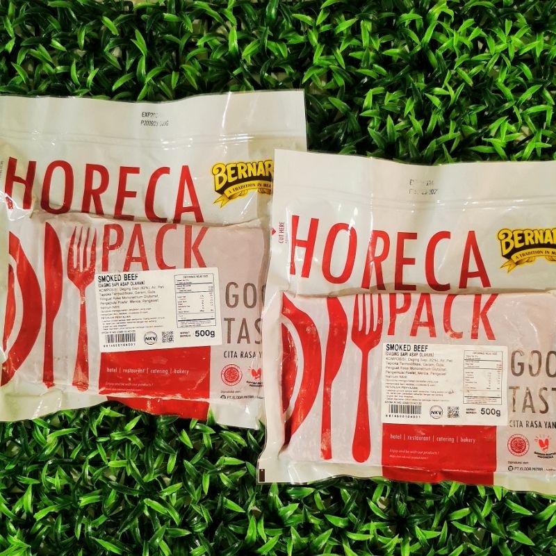 

Bernardi Horeca Pack Smoked Beef Block - Berat 500 gr