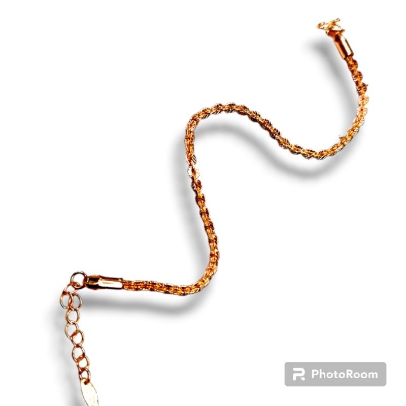 Gelang Rantai Nuri Kecil Titanium