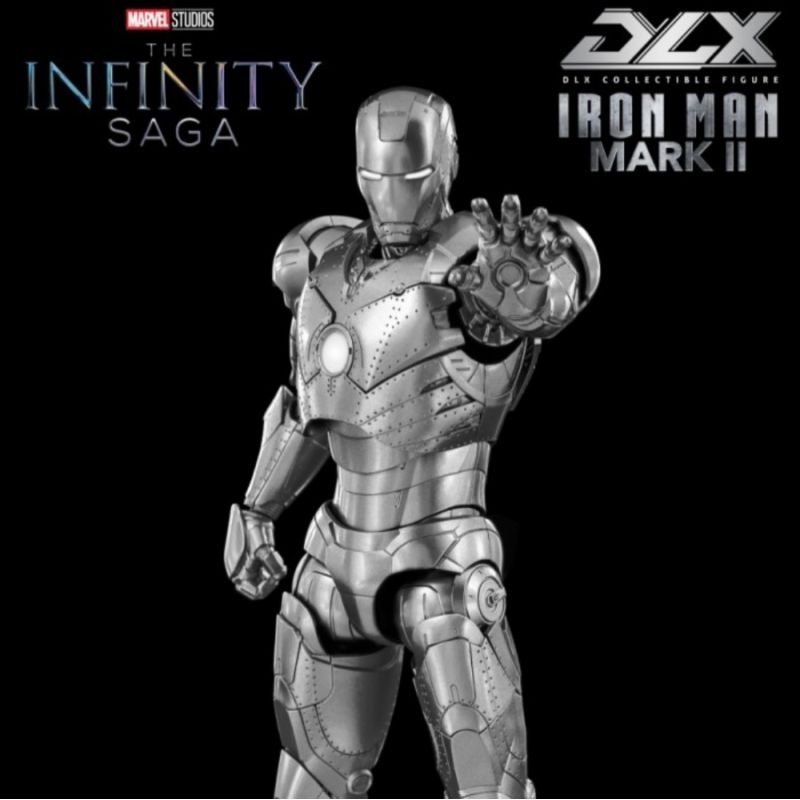Fifure DLX  Iron Man Mark 2 (MK II) Diecast  by Threezero
