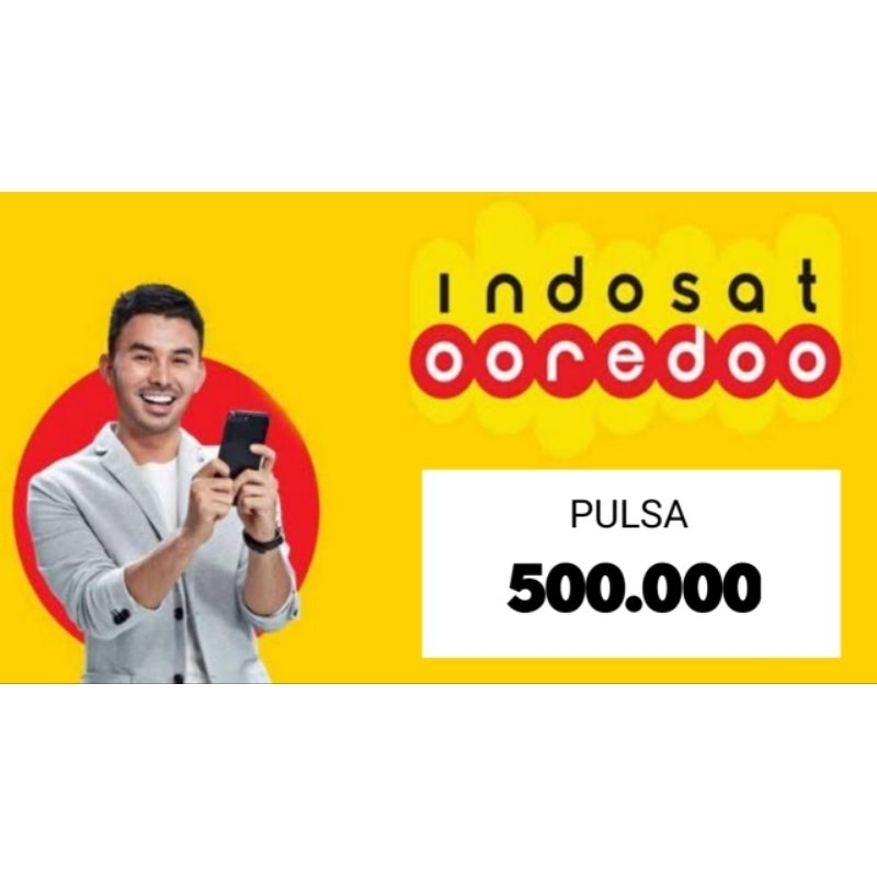 Pulsa 500 ribu Im3 Indosat Ooredoo