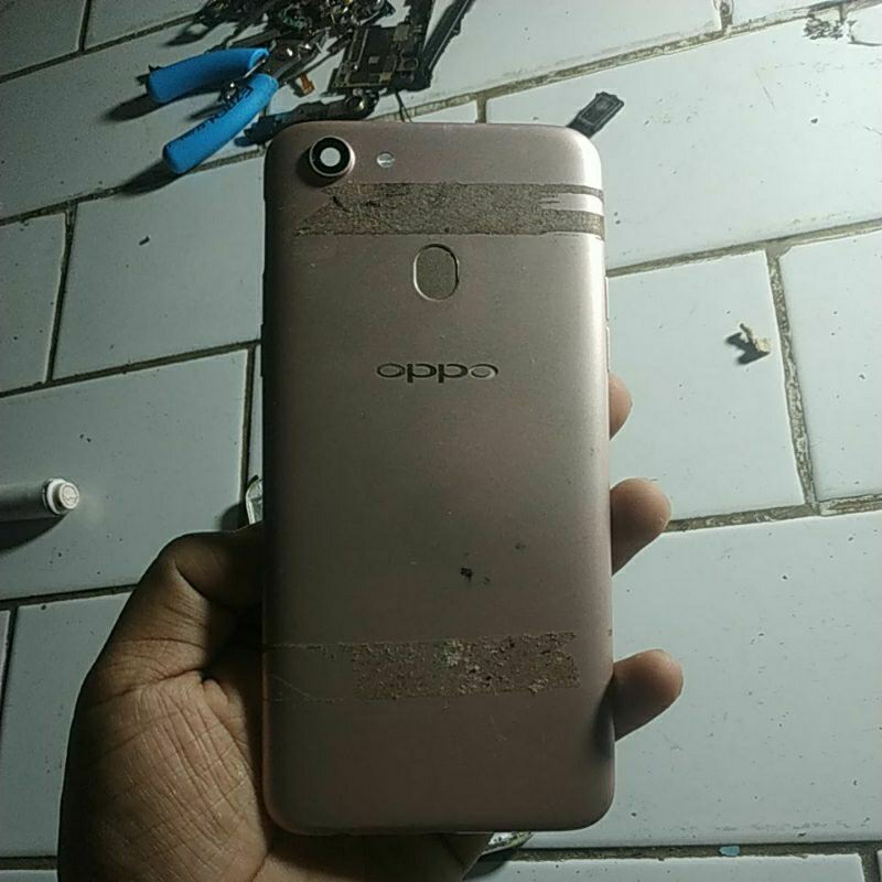 backdoor bekas oppo f5 plus fingerprint