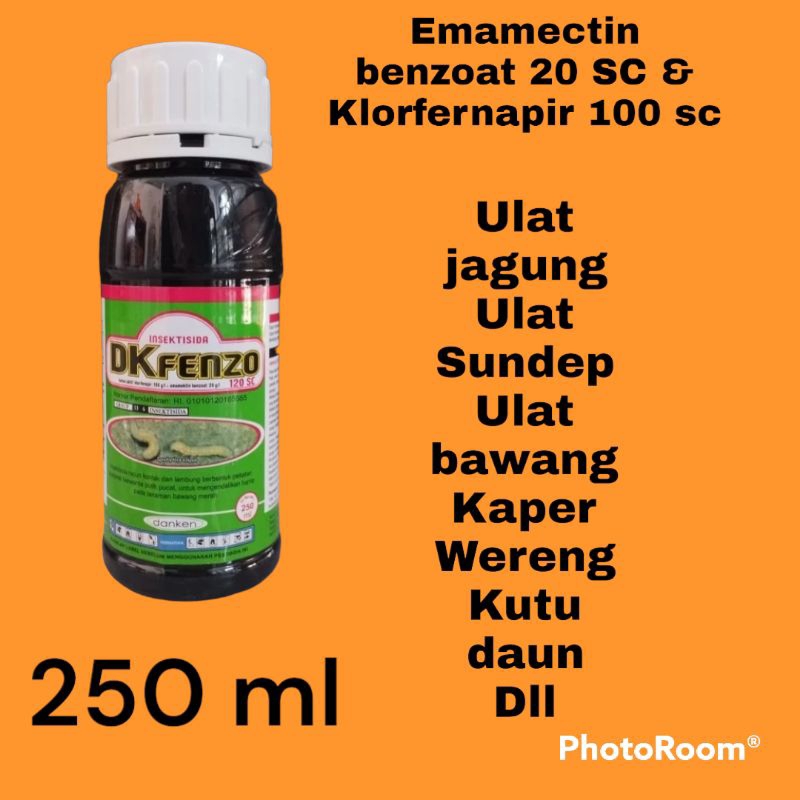 Dk Fenzo 250 ml insektisida kontak sistemik lambung dk fenzo 120 SC