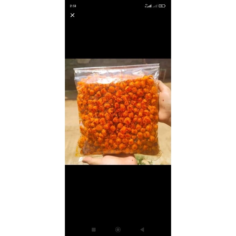 

Cimol pedas daun jeruk 1kg