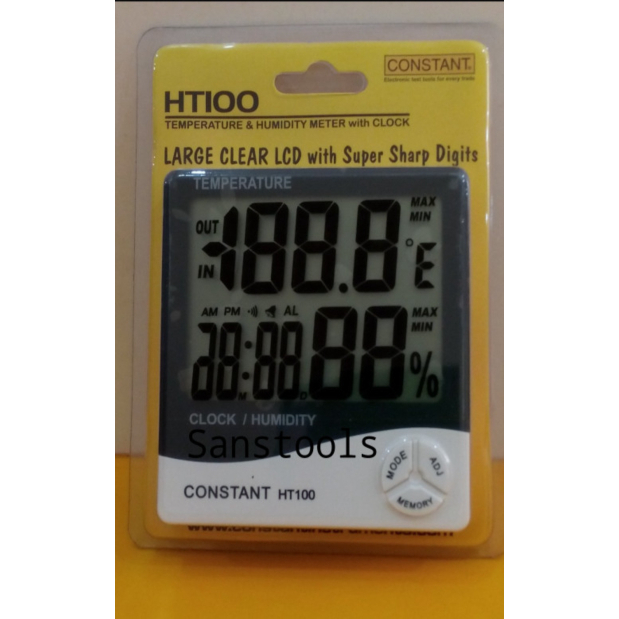 Constant HT100 thermohygrometer humidity  temperature HT 100 original Diskon