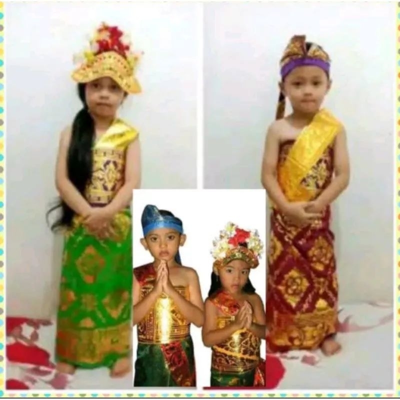 Baju Adat Anak Bali Paud/TK/SD