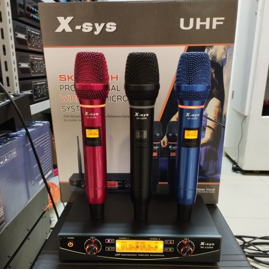 Microphone Wireless X-sys original - type SK-122 HH