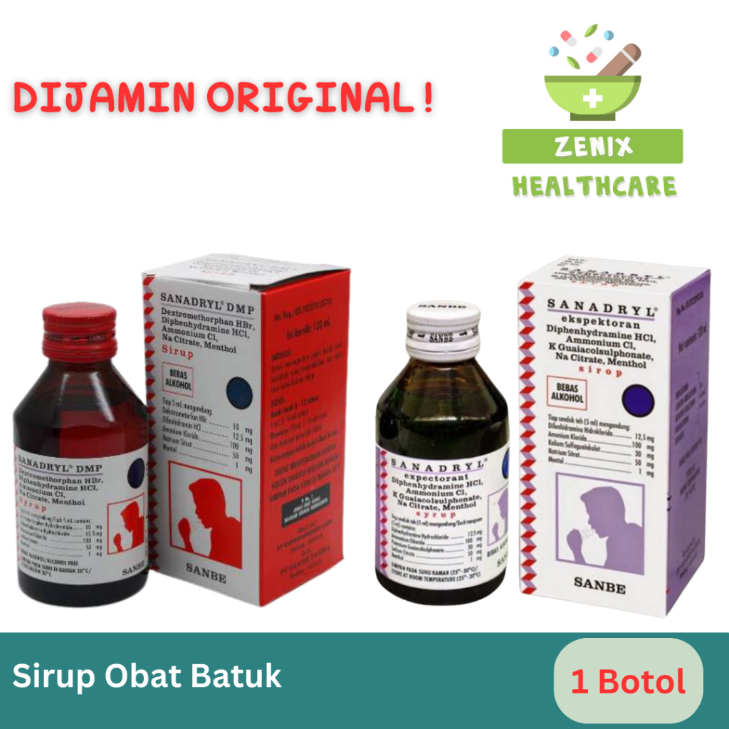 Sanadryl Obat Batuk Pilek