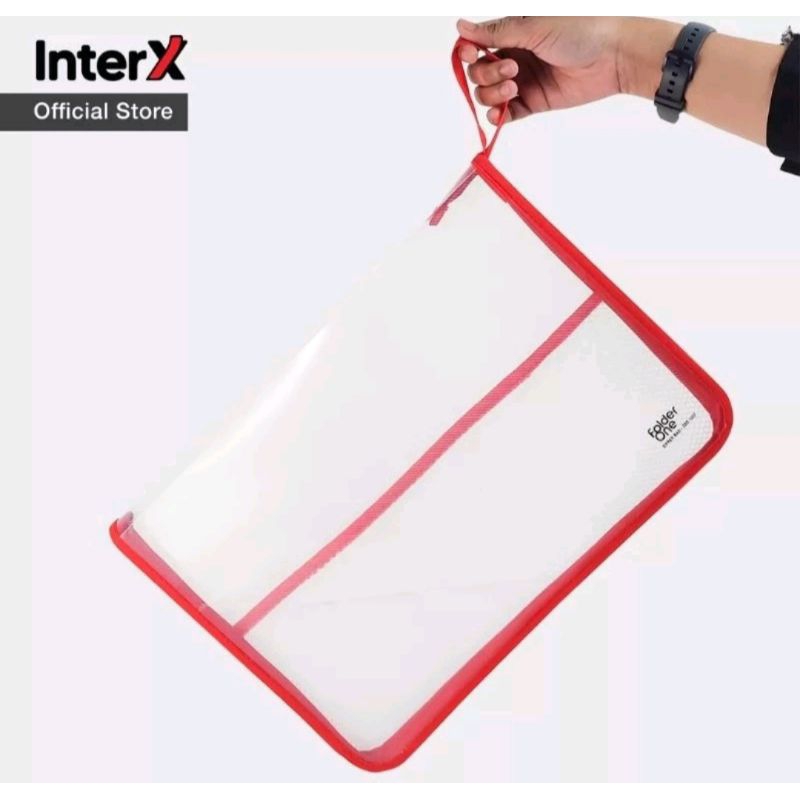 

Tas plaatik/zipper bag resleting folio