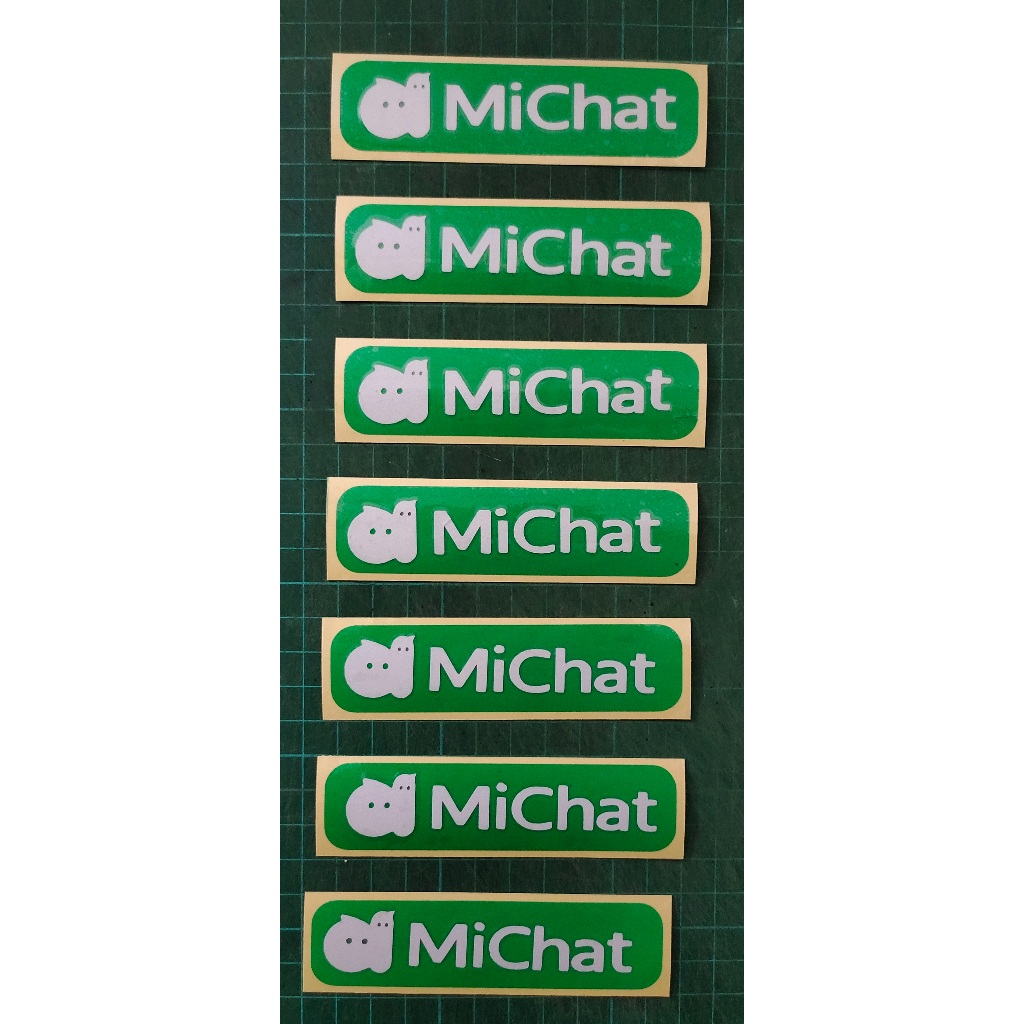 STICKER MICHAT REFLECTIVE