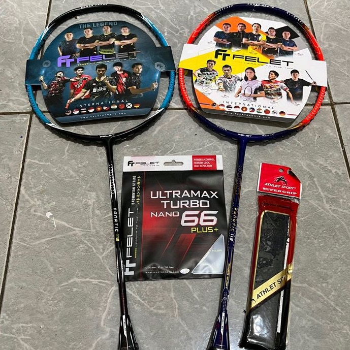 RAKET BADMINTON ORIGINAL FELET FANATIC 112 113